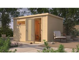 Foto van Karibu 123 Hytti 6 buitensauna