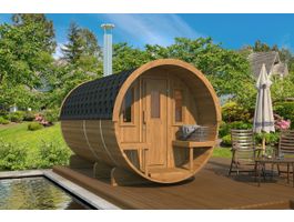 Foto van Interflex barrelsauna 4.0 - thermowood