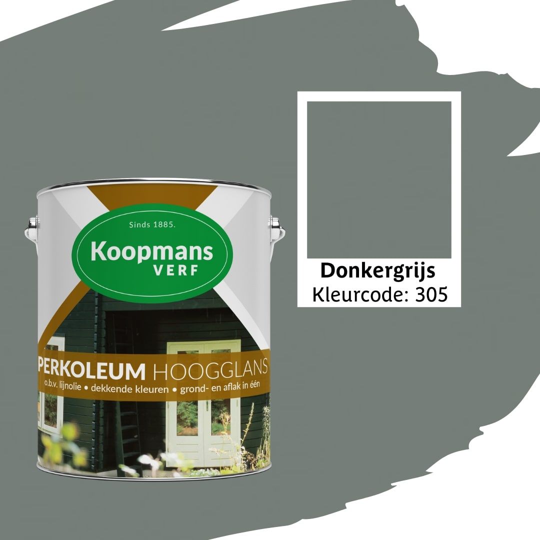 Koopmans Perkoleum - Dunkelgrau 305 - 2.5L Hochglanz
