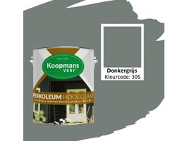Koopmans Perkoleum - Dunkelgrau 305 - 2.5L Hochglanz Foto von Koopmans Perkoleum - Dunkelgrau 305 - 2.5L Hochglanz