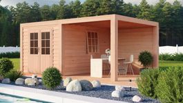 WoodAcademy Gartenhaus mit Terrasse Sapphire Excellent Foto von