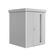 Biohort Neo 1A metalen tuinhuis zilver metallic enkele deur