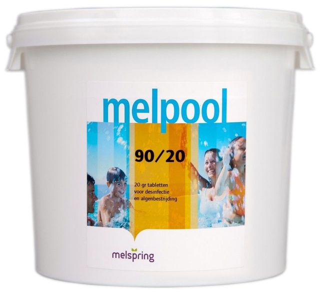 Melpool 90-20 kleine Chloortabletten - 5 kg