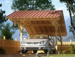 Foto von Azalp Royal Class Holzern Carport Varik