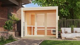 Karibu 184 Angkor 3 buitensauna Foto van Karibu 184 Angkor 3 buitensauna