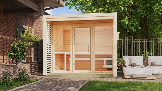 Karibu 184 Angkor 3 buitensauna