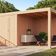 WoodAcademy Gartenhaus mit Terrasse Robijn Essential 500x300 cm