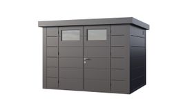 Telluria Classico 3024 metalen tuinhuis Foto van Telluria Classico 3024 metalen tuinhuis