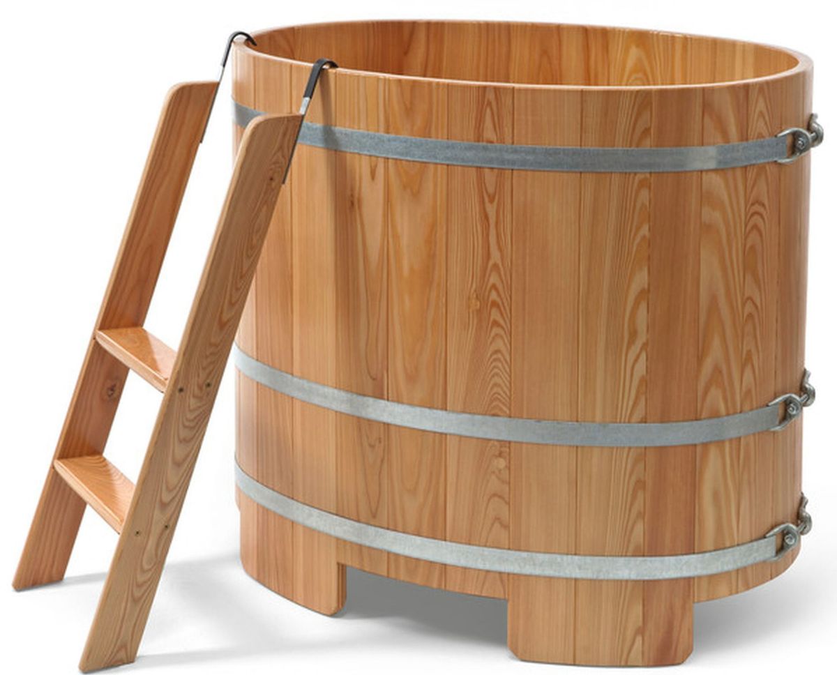 Azalp Tauchbecken 100x72x100 cm - Lärche