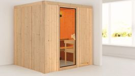 Karibu 59780 Daria binnensauna Foto van Karibu 59780 Daria binnensauna