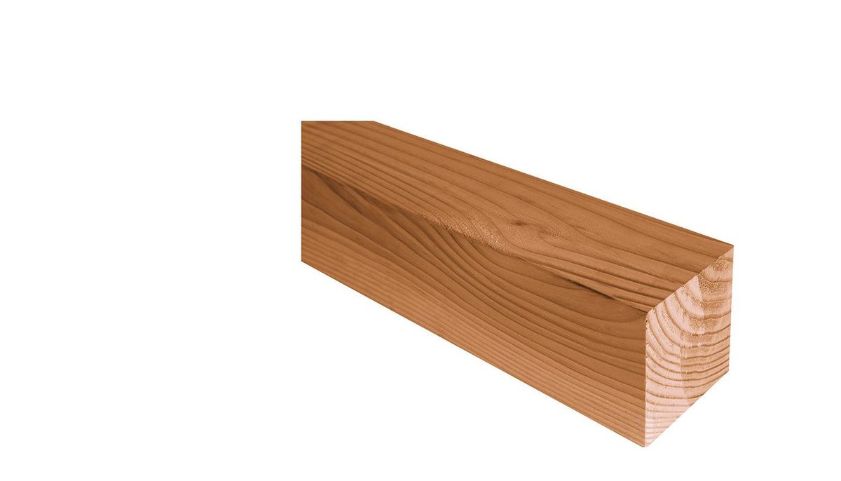 Azalp Douglas Paal vierkant Geschaafd 70 x 70 mm