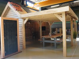 Foto van Eiken overkapping - Showroom Model
