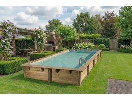 Foto von Ubbink Linéa 650 x 350 x 140 cm Holzpool