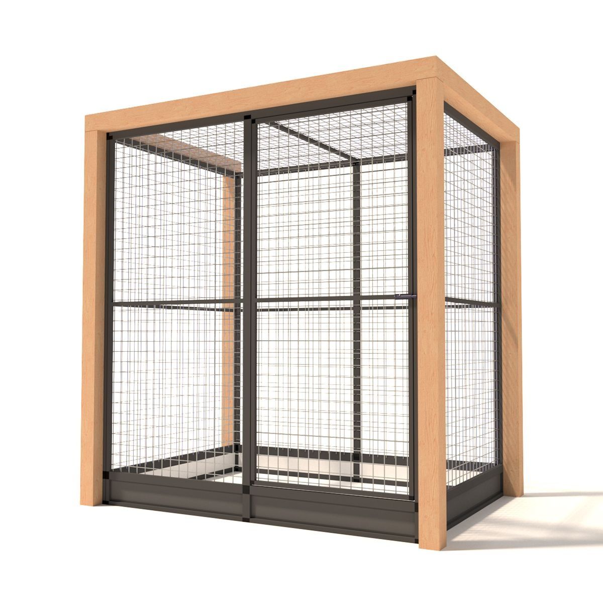 Glorenza aluminium konijnenhok Valentijn