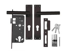 Foto van Azalp slot RVS zwart