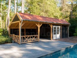 Foto von Trendhout de Stee Schuppen mit Satteldach