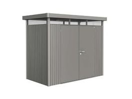 Biohort Highline H1 metalen tuinhuis Foto van Biohort Highline H1 metalen tuinhuis