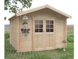 Solid S8311-1 Nimes Blokhut - Hogedruk Geïmpregneerd Foto van Solid S8311-1 Nimes Blokhut - Hogedruk Geïmpregneerd