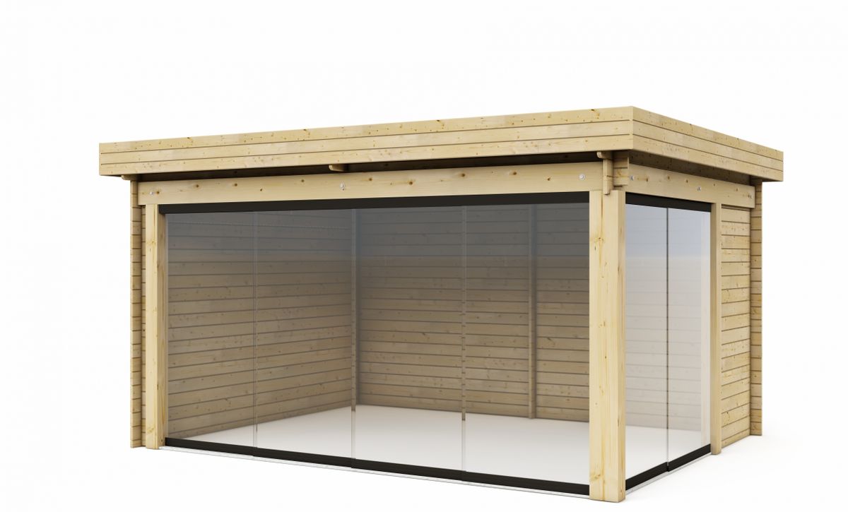 Interflex buitenverblijf G4434 MG - geïmpregneerd