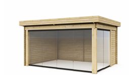 Interflex buitenverblijf G4434 MG - geïmpregneerd Foto van Interflex buitenverblijf G4434 MG - geïmpregneerd