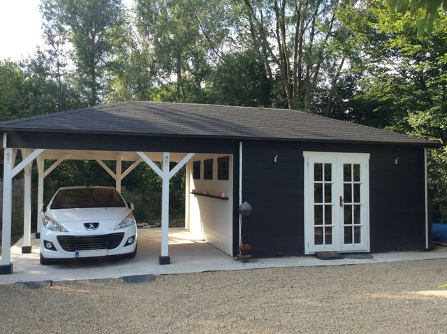 Azalp Houten Carport Peter