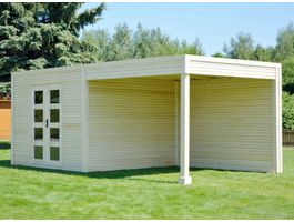 Foto von SmartShed Gartenhaus mit Terrasse Ligne Ultra