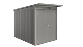 Biohort AvantGrande A3 metalen tuinhuis dubbele deur Foto van Biohort AvantGrande A3 metalen tuinhuis dubbele deur