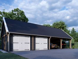 Foto van Trendhout buitenverblijf Zadeldak XXL