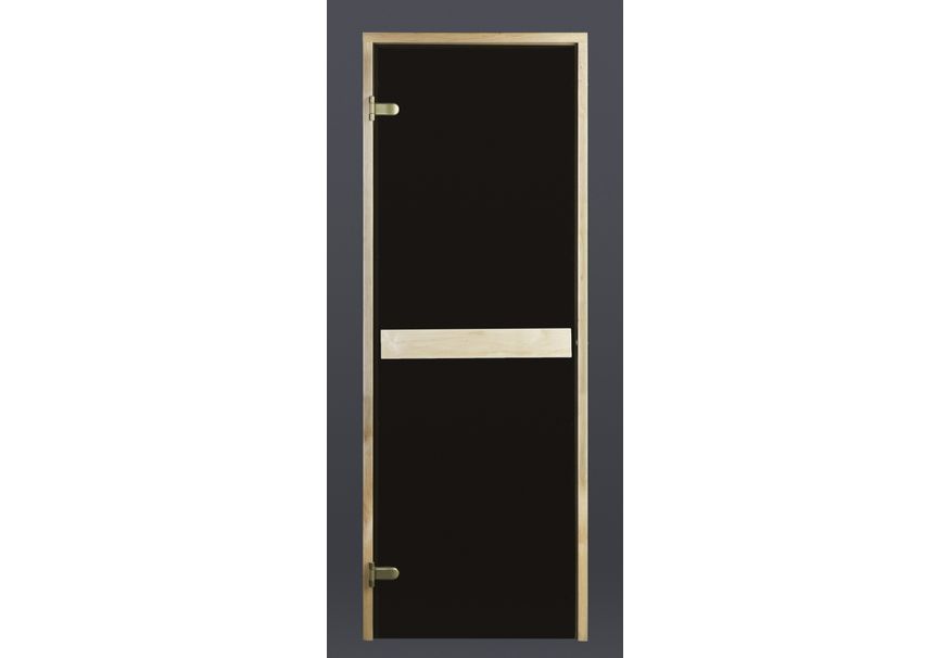 Ilogreen Saunadeur Classic (Elzen) 69x209 cm, bronsglas Foto van Ilogreen Saunadeur Classic (Elzen) 69x209 cm, bronsglas