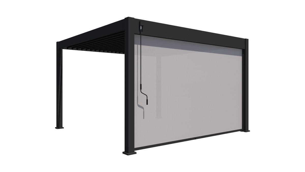 Porchenzo Paros windscherm 400 cm - antraciet | grijs