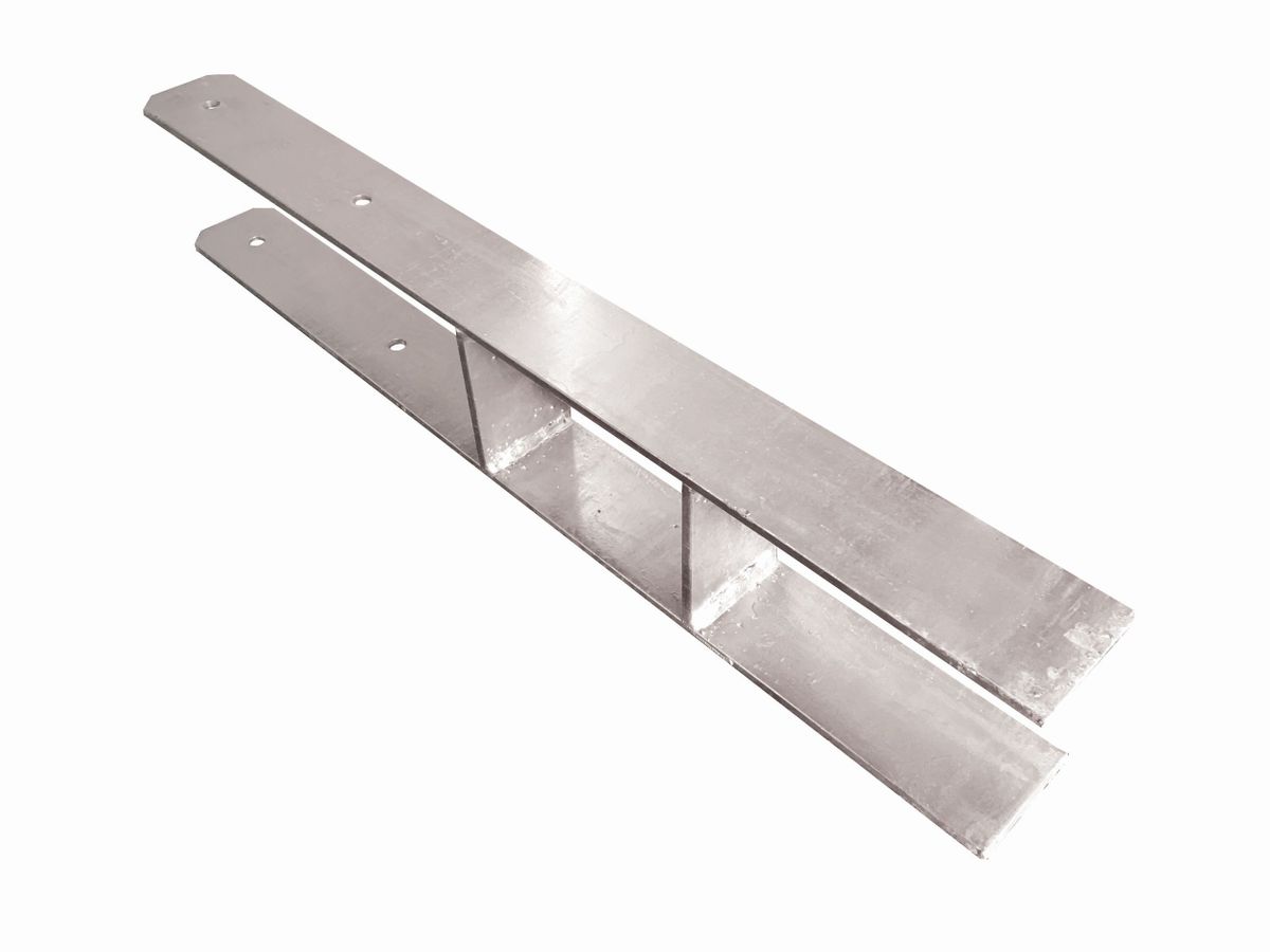 Karibu H-Pfostenanker 9 x 9 cm - 60 cm