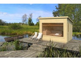 Foto van Interflex buitensauna Carel S