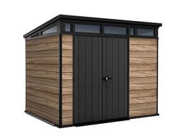 Keter Signature 97 Kunststof Tuinhuis Foto van Keter Signature 97 Kunststof Tuinhuis