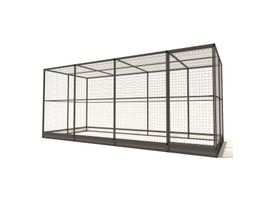 Glorenza aluminium konijnenhok Noa Foto van Glorenza aluminium konijnenhok Noa