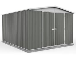 Absco WG30372RK-E Regent metalen tuinhuis Foto van Absco WG30372RK-E Regent metalen tuinhuis