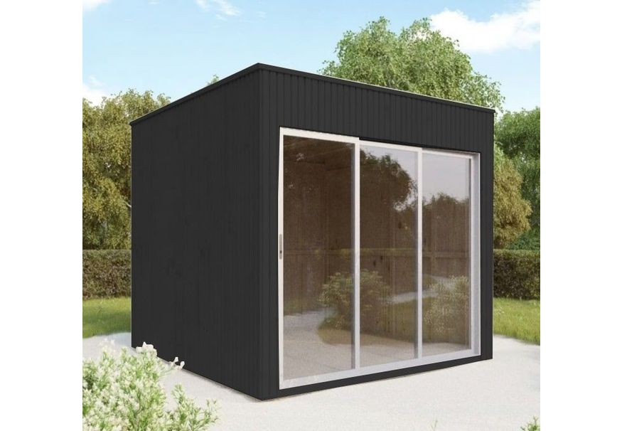 SmartShed tuinhuis Cube Novia 2428 Foto van SmartShed tuinhuis Cube Novia 2428