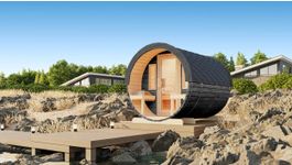 Ilogreen Fasssauna Eco Foto von