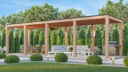 Foto von WoodAcademy Douglasien Überdachung Ruby Excellent