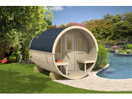 Interflex barrelsauna 2.8 Foto van Interflex barrelsauna 2.8