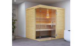 Azalp Massive Sauna Luja Foto von