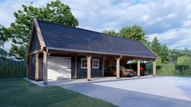 Trendhout kapschuur De Hofstee XXL