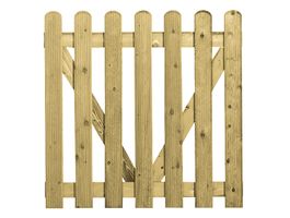 Foto van Azalp vurenhouten deur relief rond