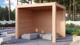 WoodAcademy Douglasien Überdachung Moonstone Excellent Foto von