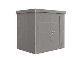 Biohort Neo 1B metalen tuinhuis Foto van Biohort Neo 1B metalen tuinhuis