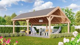 Foto von Kirk and Michaels Douglasien Schuppen mit Satteldach Commodus