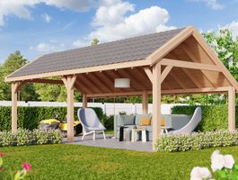 Kirk and Michaels Douglasien Schuppen mit Satteldach Commodus Foto von Kirk and Michaels Douglasien Schuppen mit Satteldach Commodus