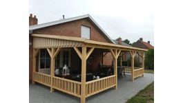 Azalp Terrassenüberdachung Holz Frazer Foto von Azalp Terrassenüberdachung Holz Frazer