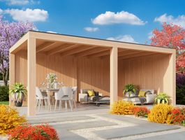 Foto von Kirk and Michaels Douglasien Überdachung Serius