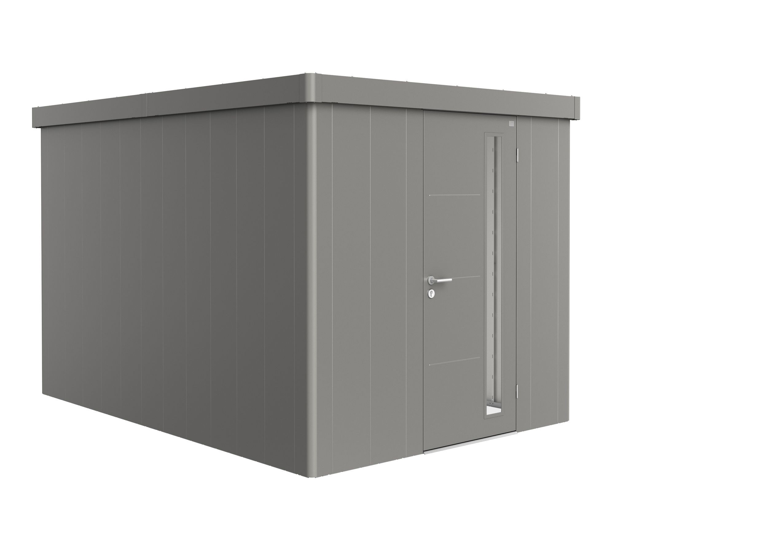 Foto van Biohort Neo 4B metalen tuinhuis