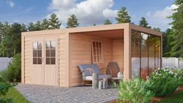 WoodAcademy Gartenhaus mit Terrasse Seleniet Excellent Foto von